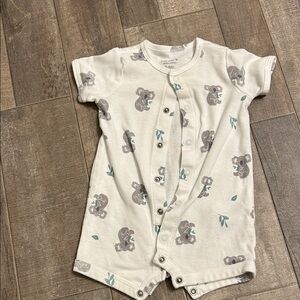 3-6M Koala Romper by Carters